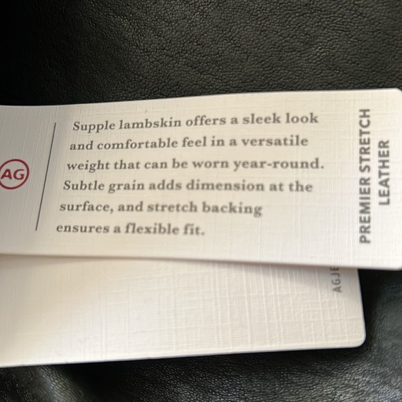 NWT genuine 100% leather pants